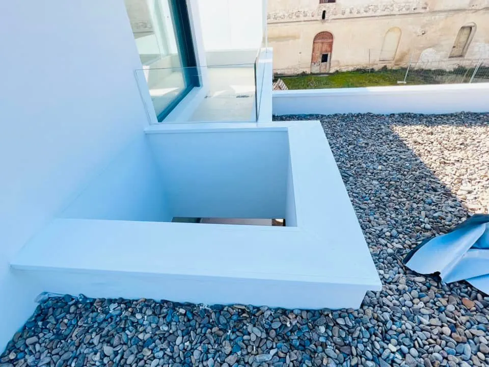 Ejemplo de instalación de cubremuros de aluminio  5