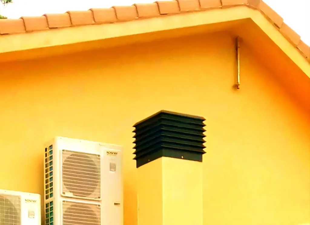 Fabricación a medida de remates y sombreretes de chimenea en aluminio